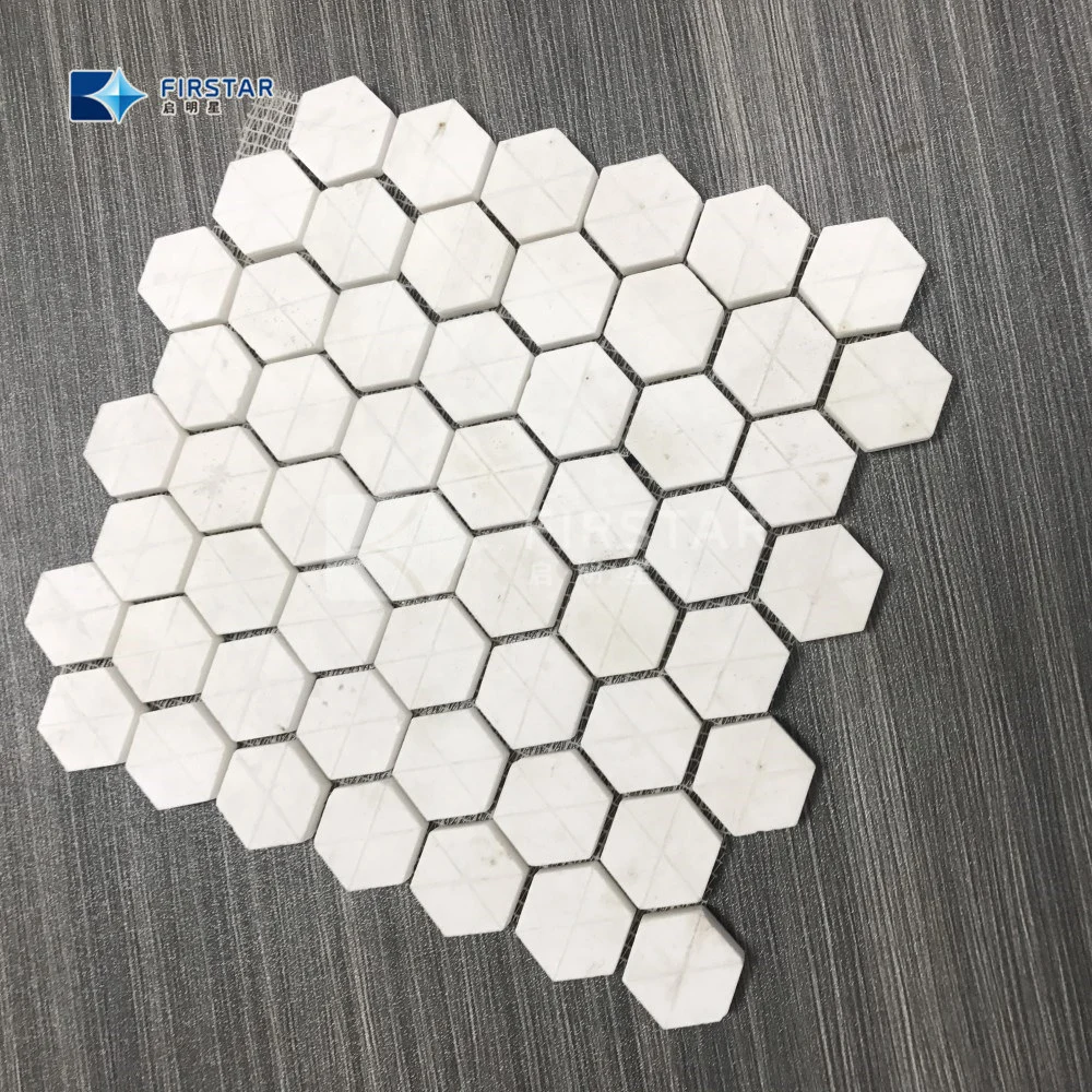 95 Alumina Oxide Ceramic Hexagon Tiles Liners