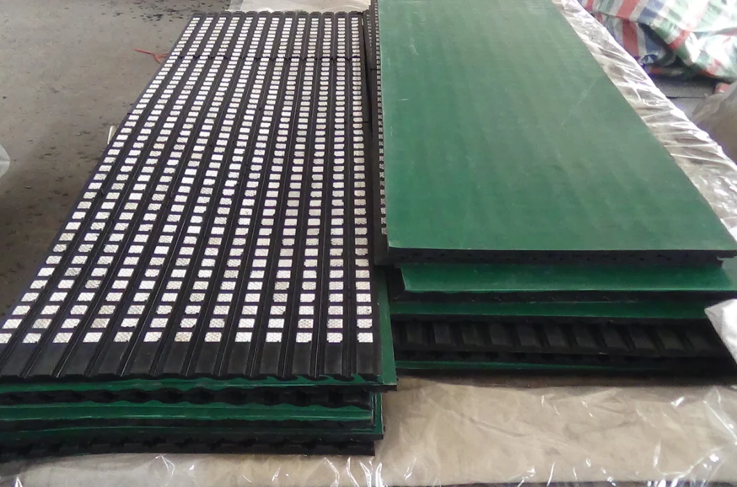 Pulley Ceramic Tiles Lagging Rubber Composite Sheet with Cn Bonding Layer